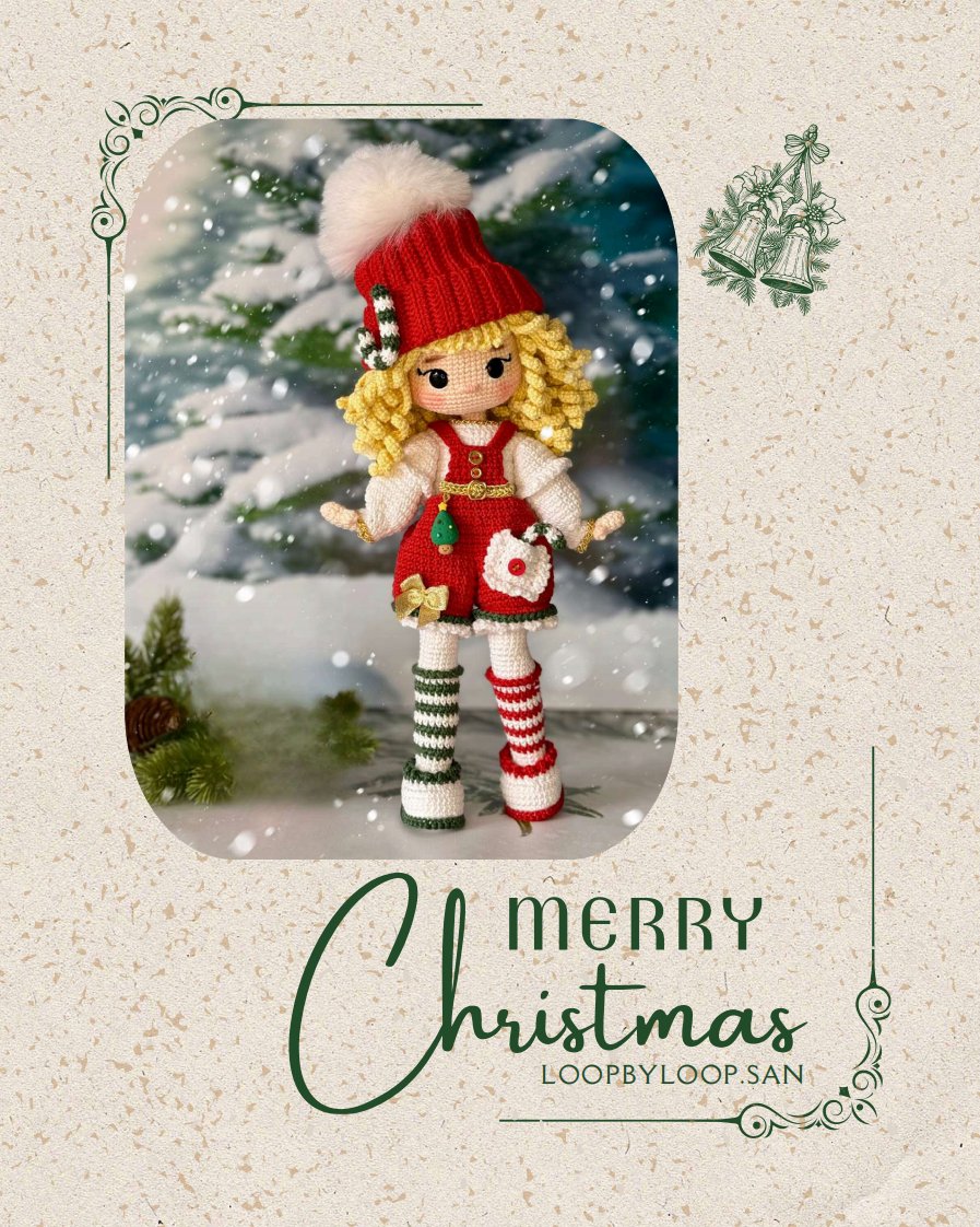 LoopbyLoop.san - Kezban Eren - Glorya Merry Christmas Doll