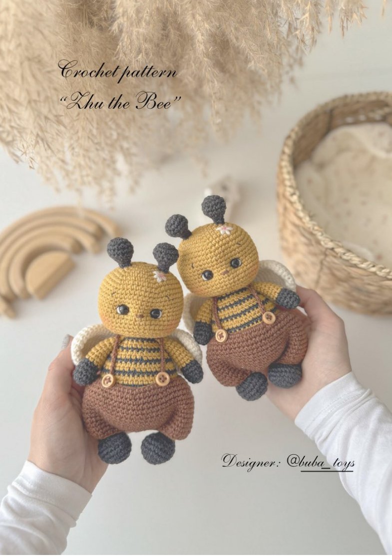 Cute Pattern By Ya - Buba toys - Volikova Lyubov - Zhu the Bee