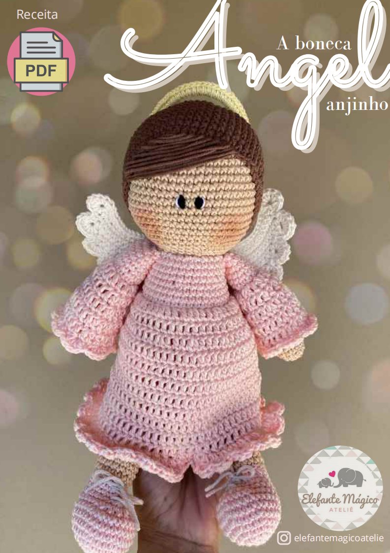 angel a boneca anjinho  _4446