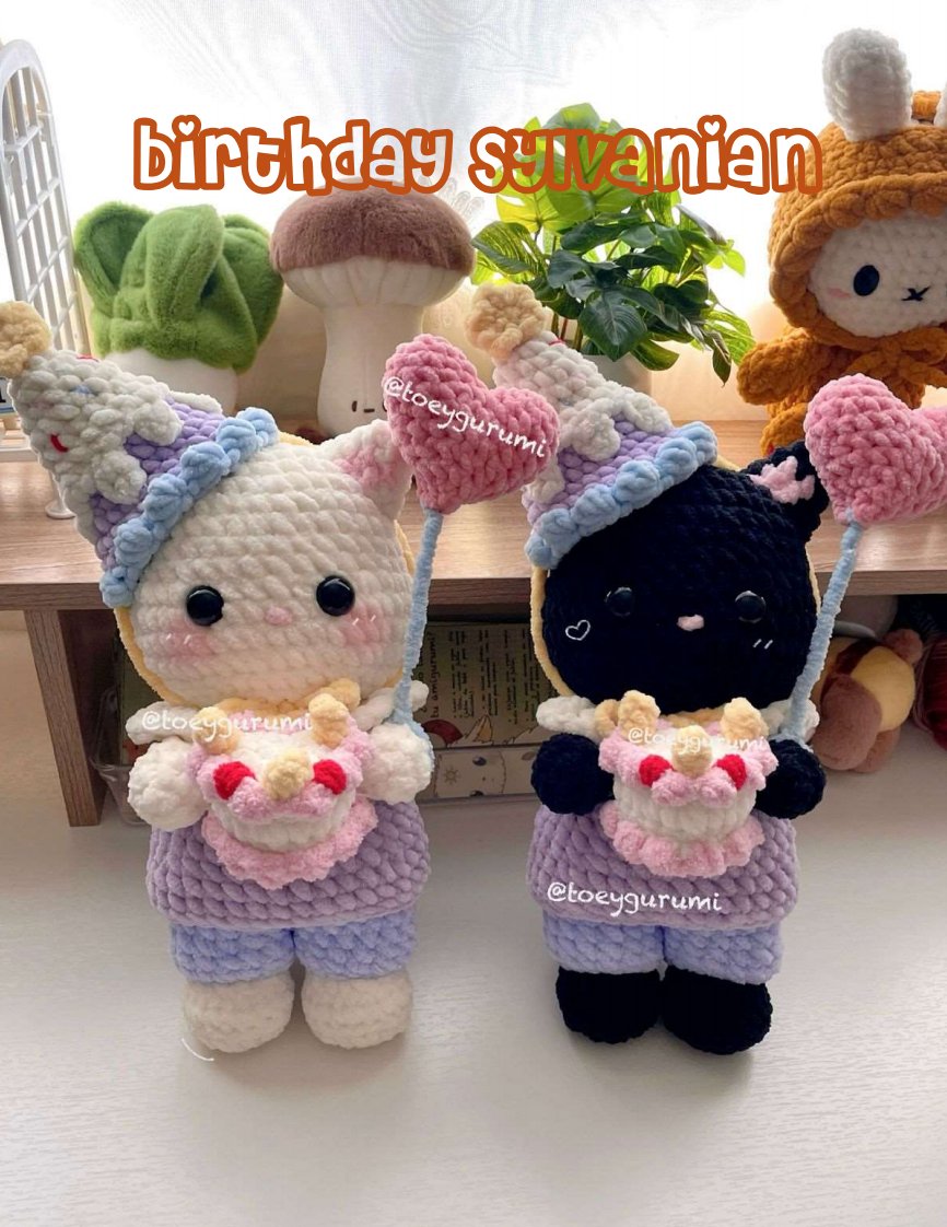 Toeygurumi - Sylvanian Birthday