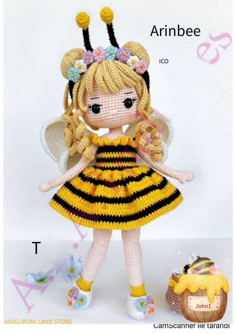 Amigurumi Land - Esra Erdurcan - Arinbee Doll