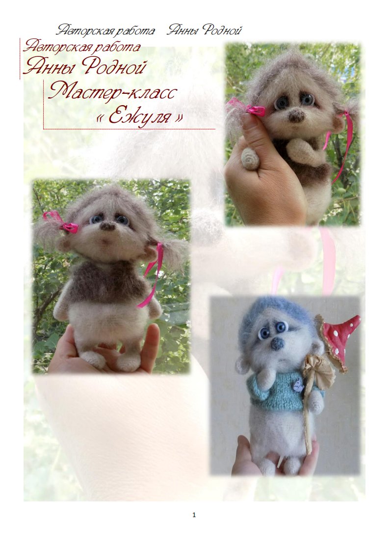 Anna Rodnaya - hedgehog