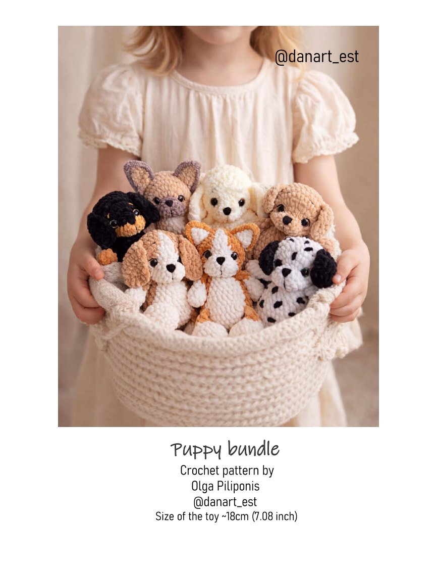 Dan Art Estonia - Olga Piliponis - Puppy Bundle  Labrador, Dalmatian, French Bul