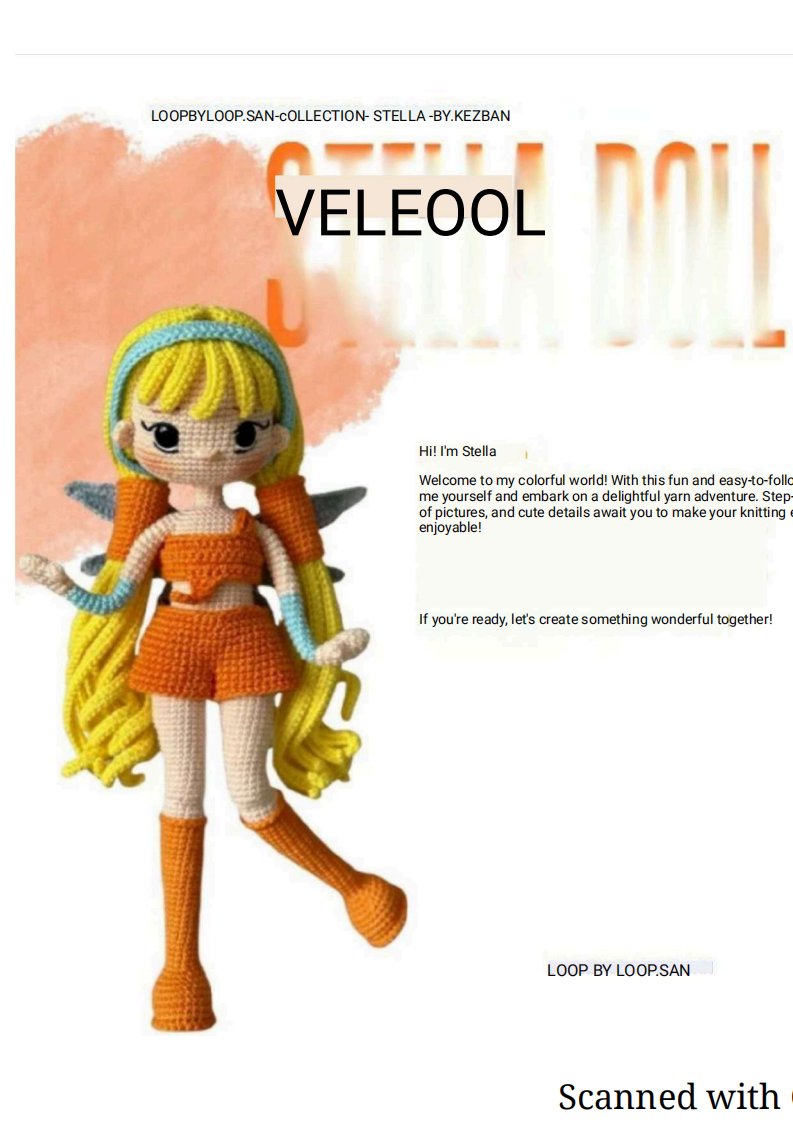 Ami Cute Creations  LoopbyLoop.san - Kezban Eren  Fazlı - Stella Doll