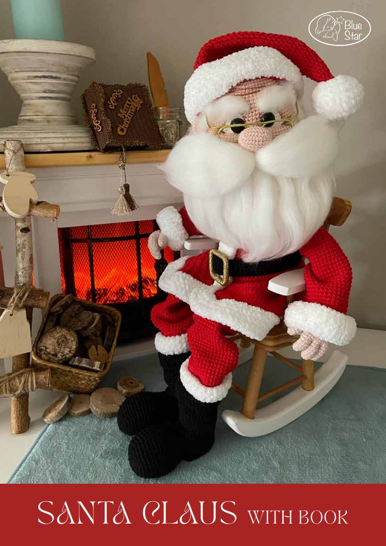 66 SANTA CLAUS WITH BOOK