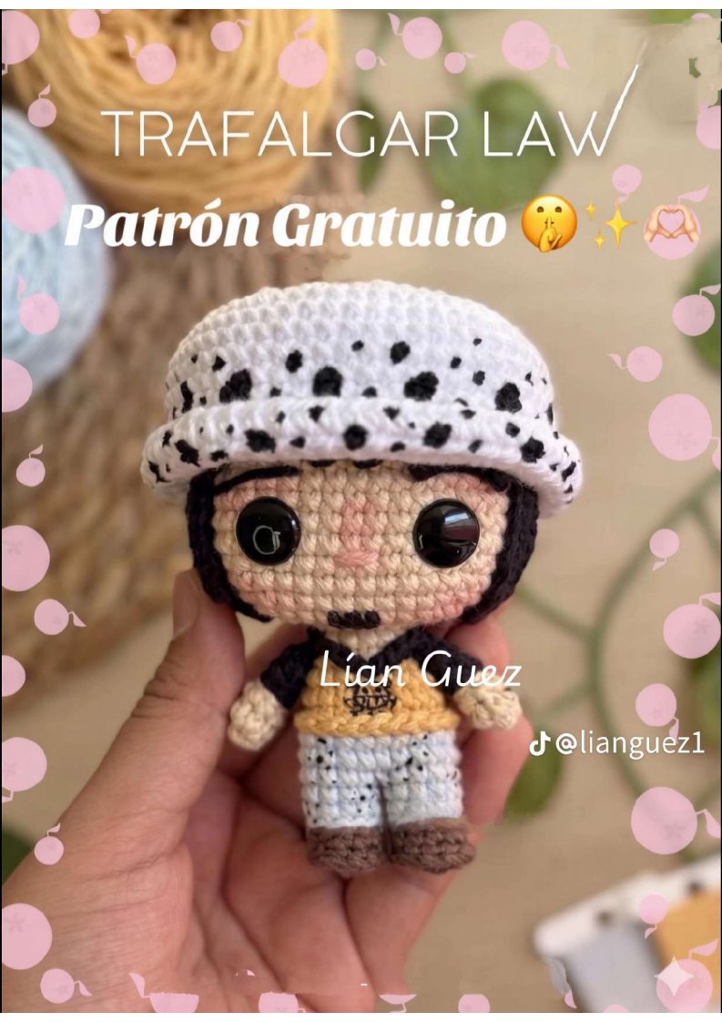 免费 Najera Crochet by Grace - Grace Najera -TRAFALGAR LAW One Piece