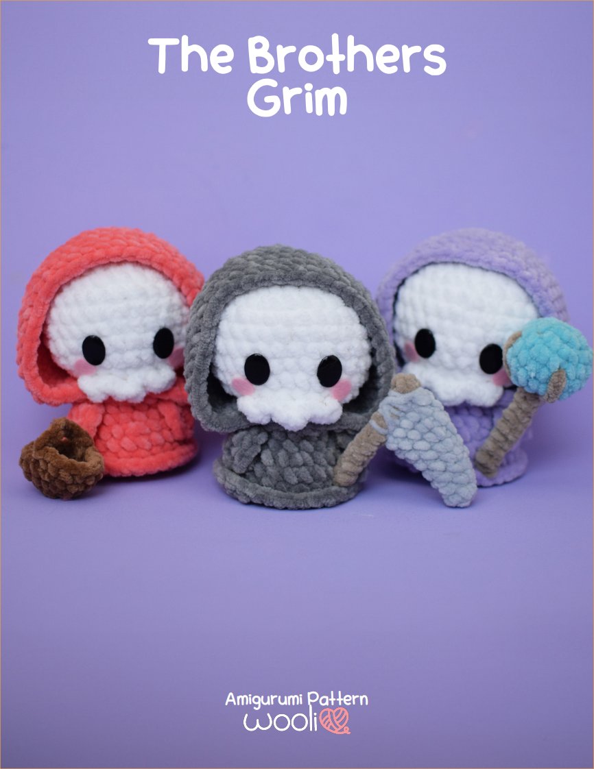 WooliGT Wooli Amigurumis - Paola Arevalo - The Brothers Grim