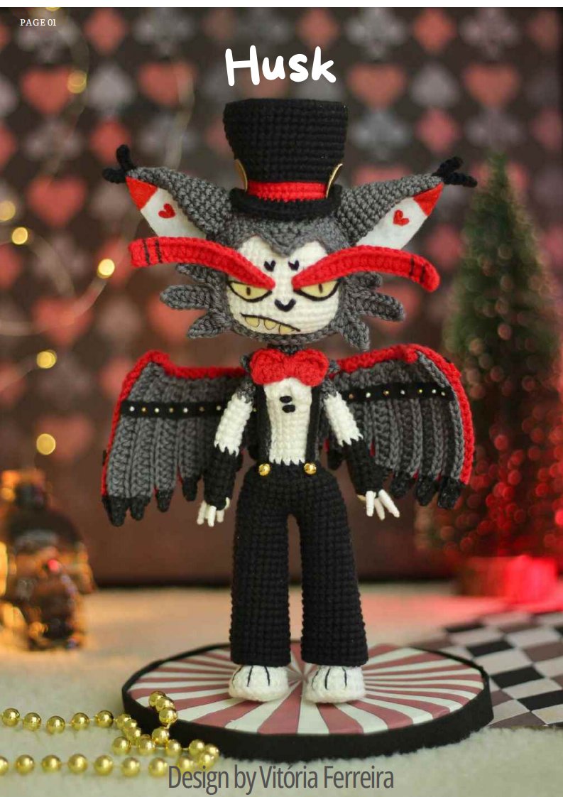 Amigurumis da Vit - Vitória Ferreira - Husk