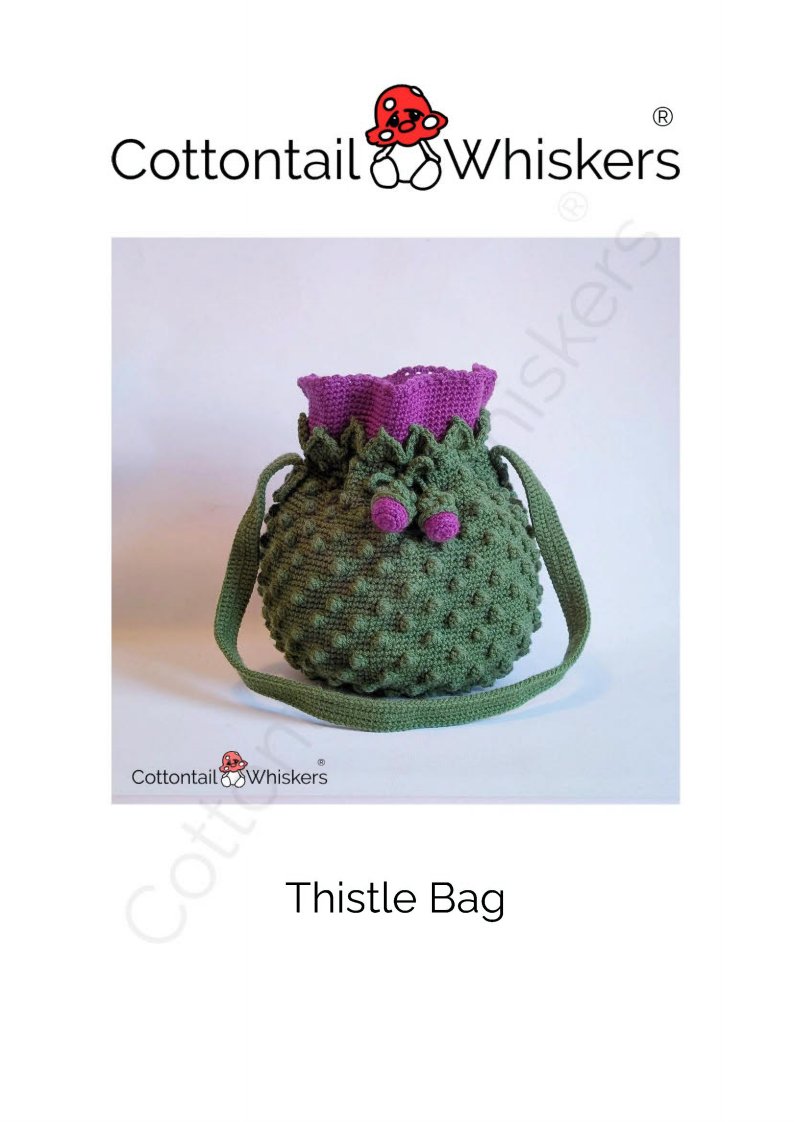 Cottontail and Whiskers - Bea King - Thistle Bag