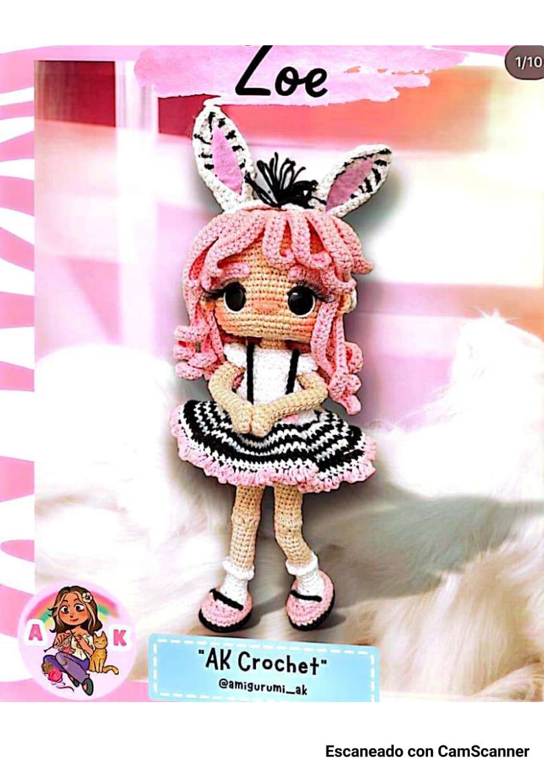 Amigurumi AK - Zayda Arteche - Zoe