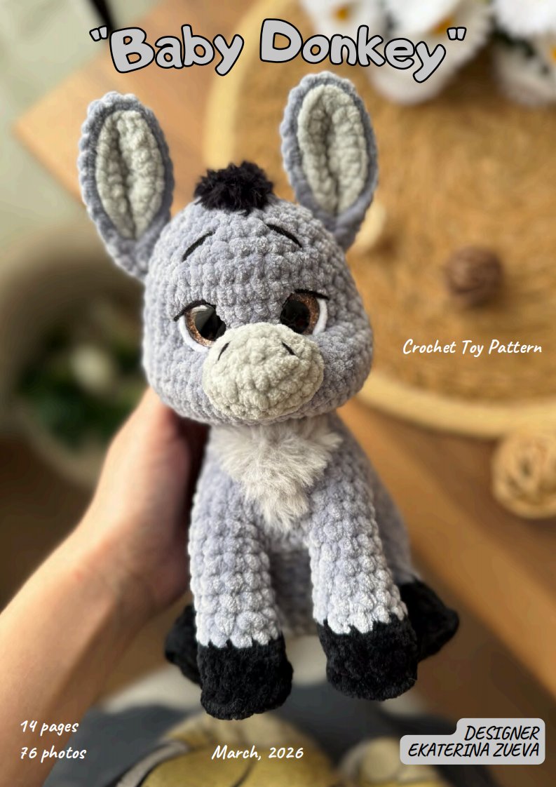Baloo hand -Alice Shop Toys - Ekaterina Zueva - Baby Donkey