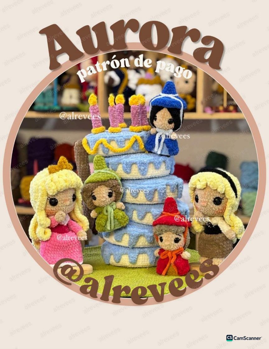 Alrevees - Fer - Aurora, Fairies, Cake - Aurora, Hadas, Pastel