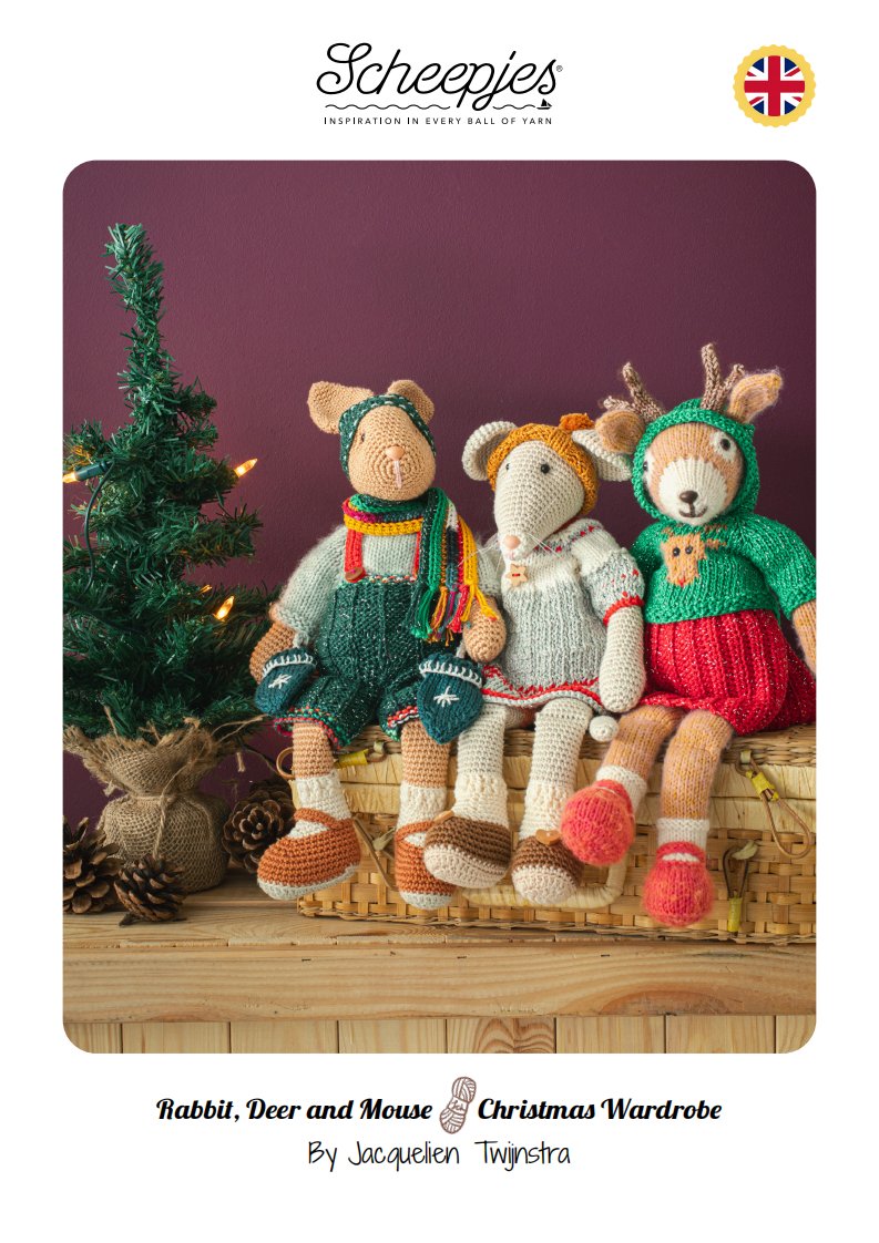 Jacquelien Twijnstra - Rabbit, Deer and Mouse Christmas Wardrobe 棒针服饰