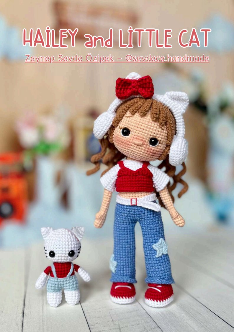 Sevdece handmade - Zeynep Sevde Özipek - Hailey and Little Cat