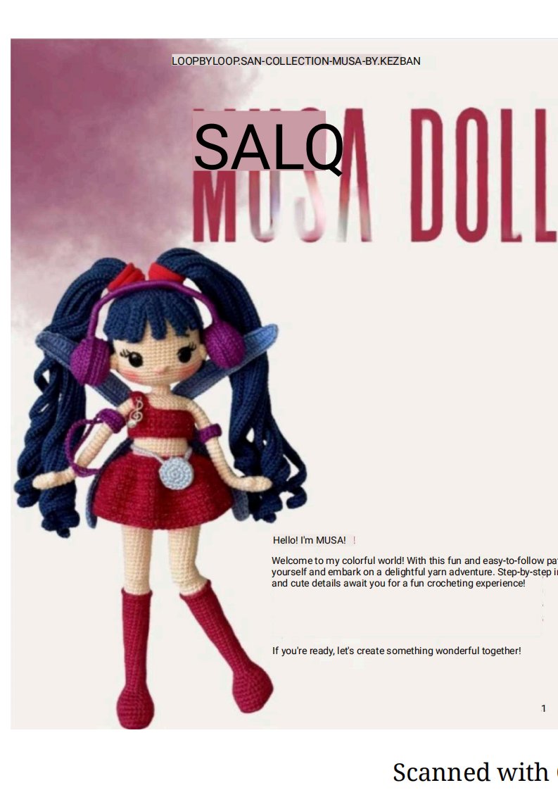 Ami Cute Creations  LoopbyLoop.san - Kezban Eren  Fazlı - Musa Doll