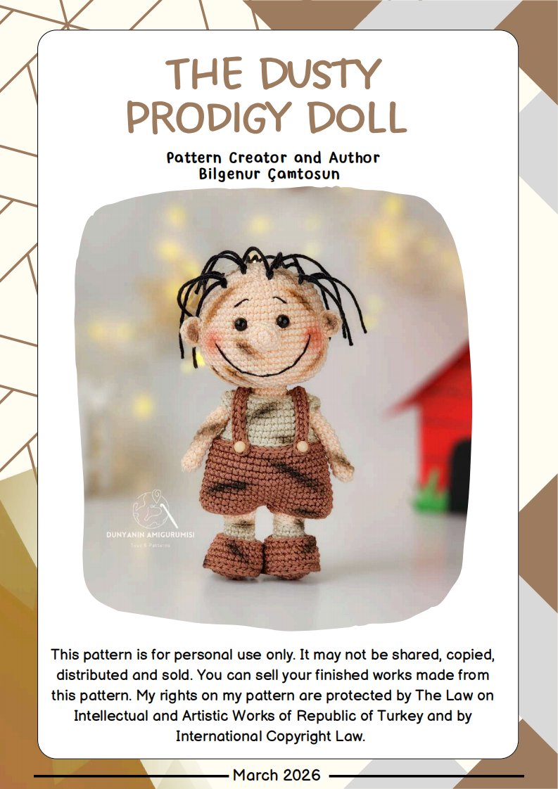 Dunyanin Amigurumisi - Bilgenur Çamtosun -Dusty Prodigy en