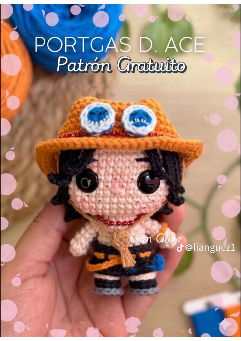 免费 Najera Crochet by Grace - Grace Najera - D. Ace One Piece