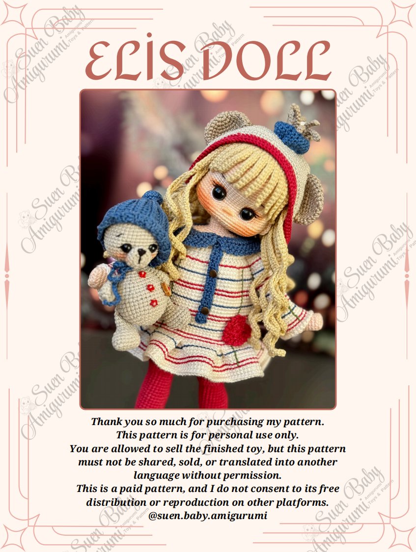 Suen Baby Amigurumi - SuenBabyAmigurumiTR - Aysun - Elis Doll