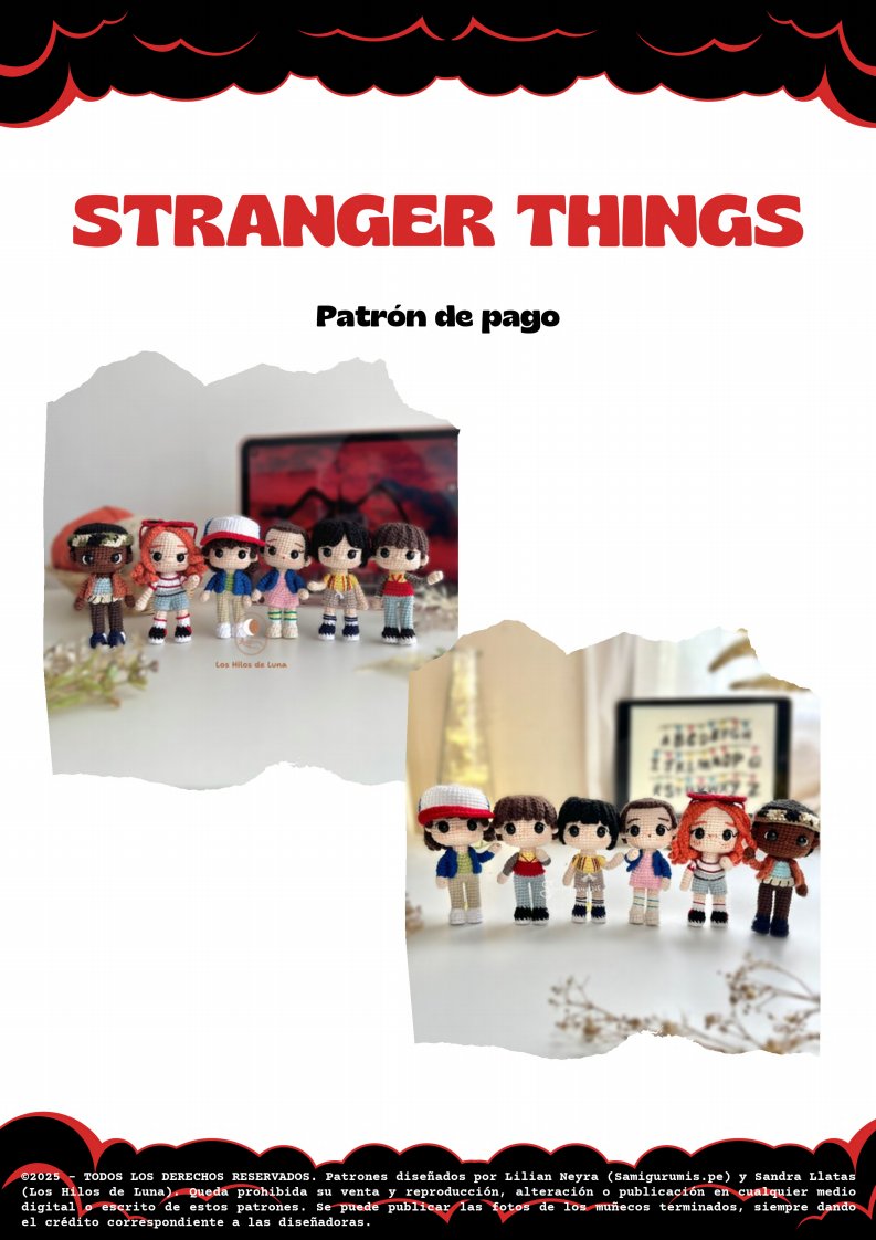 Samigurumis - Lilian Neyra Davila - Los Hilos de Luna - Sandra Llatas - Stranger