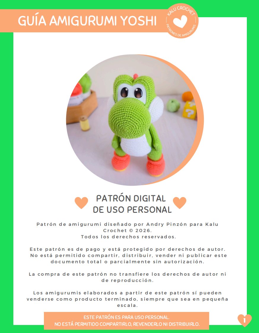 Kalu Crochet - Andry Pinzón - Yoshi - Spanish