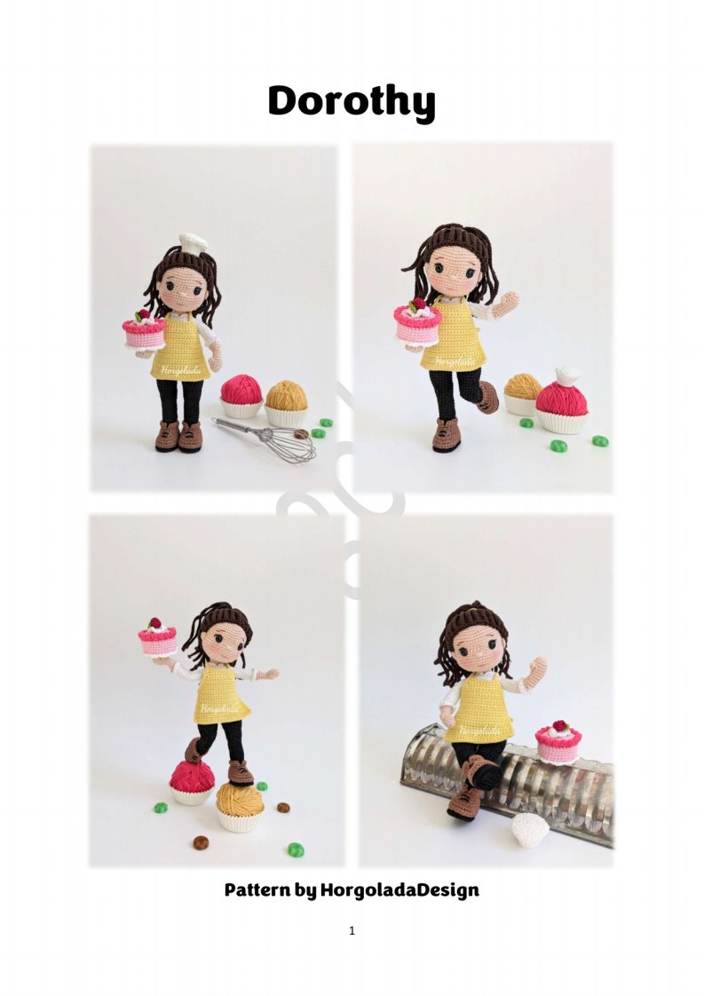 Horgoláda Design - Márta Sipos - Dorothy