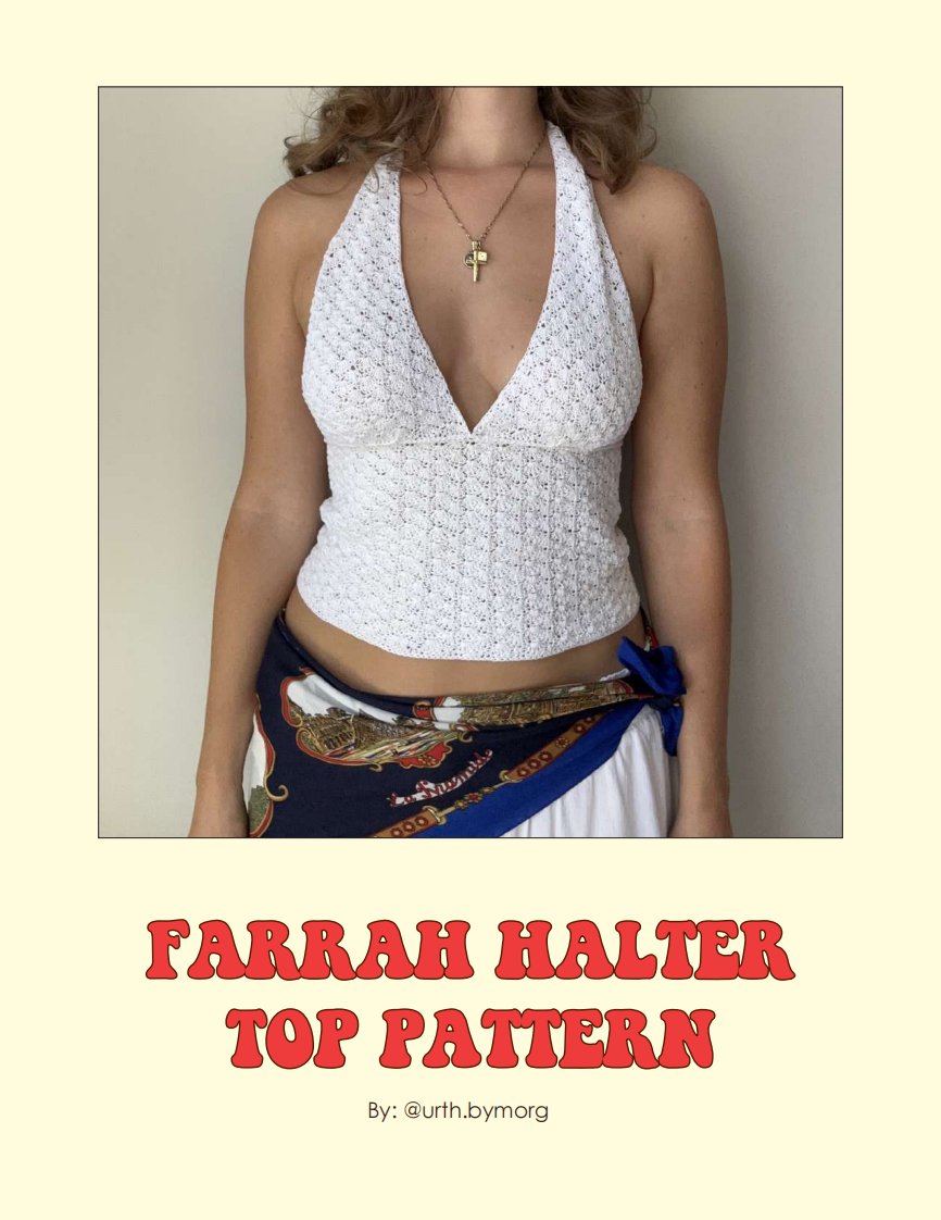 Urth by Morg - Urth.byMorg - Morgan - Farrah Halter Top