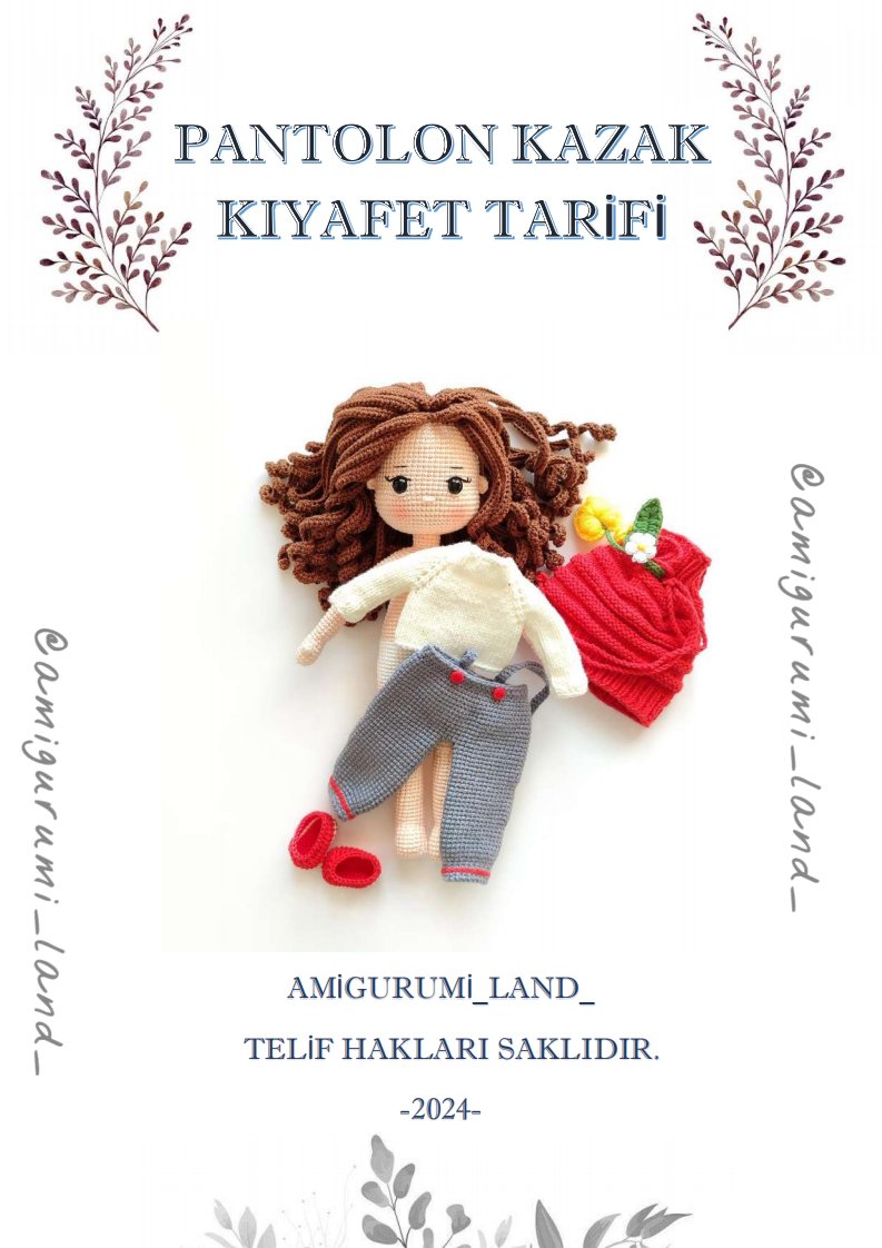 Amigurumi Land - Esra Erdurcan - Elina Kıyafet Dress 娃衣