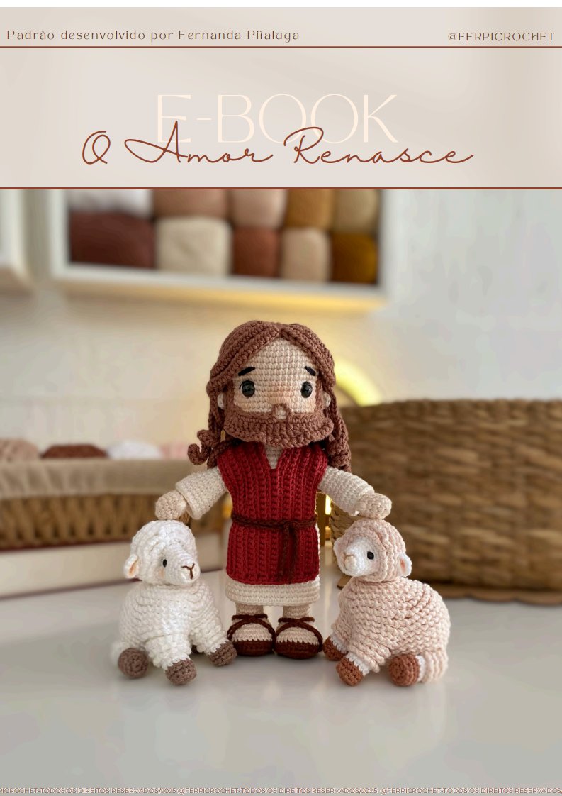 Ferpi Crochet - Fernanda Pitaluga - E-Book Páscoa Amor Renasce - Portuguese