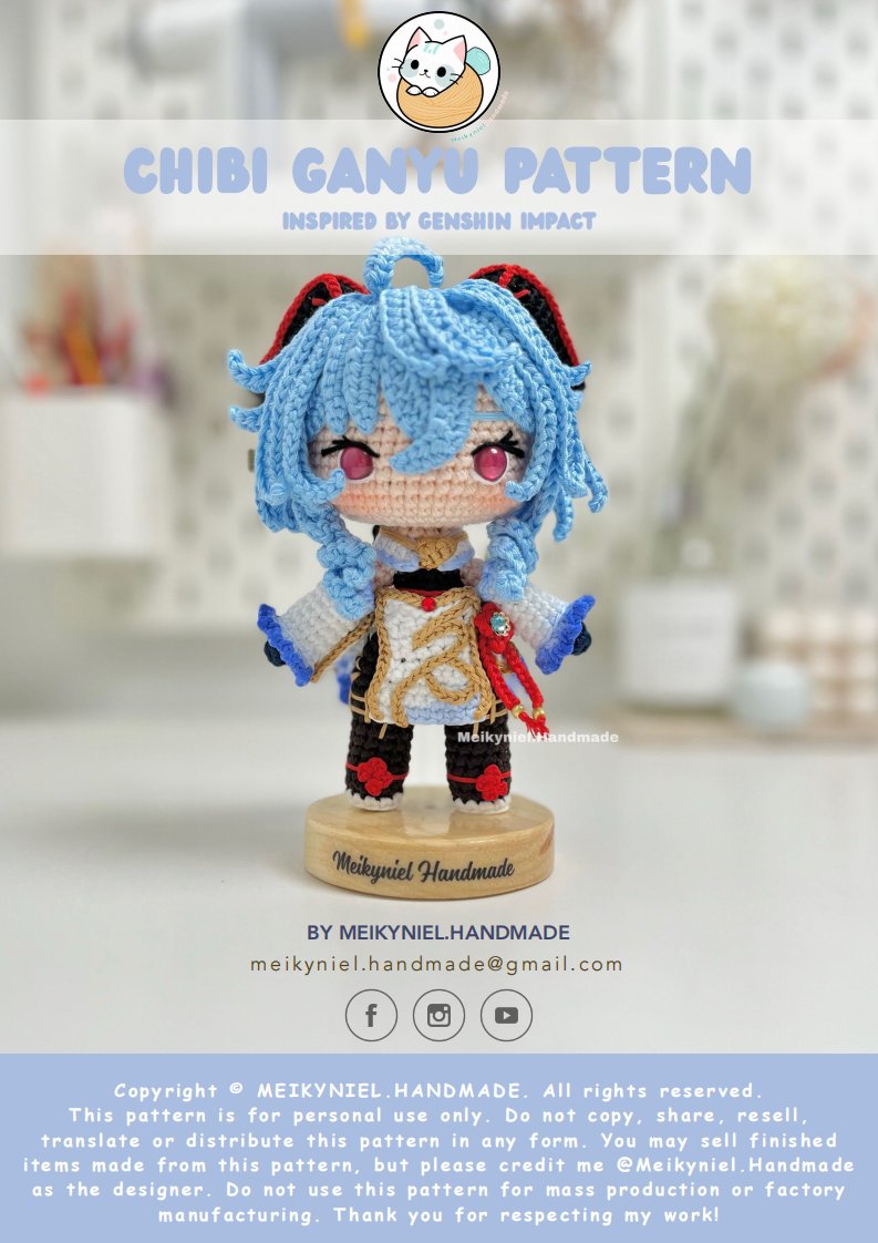 Meikyniel handmade - Meikyniel - Chibi Ganyu