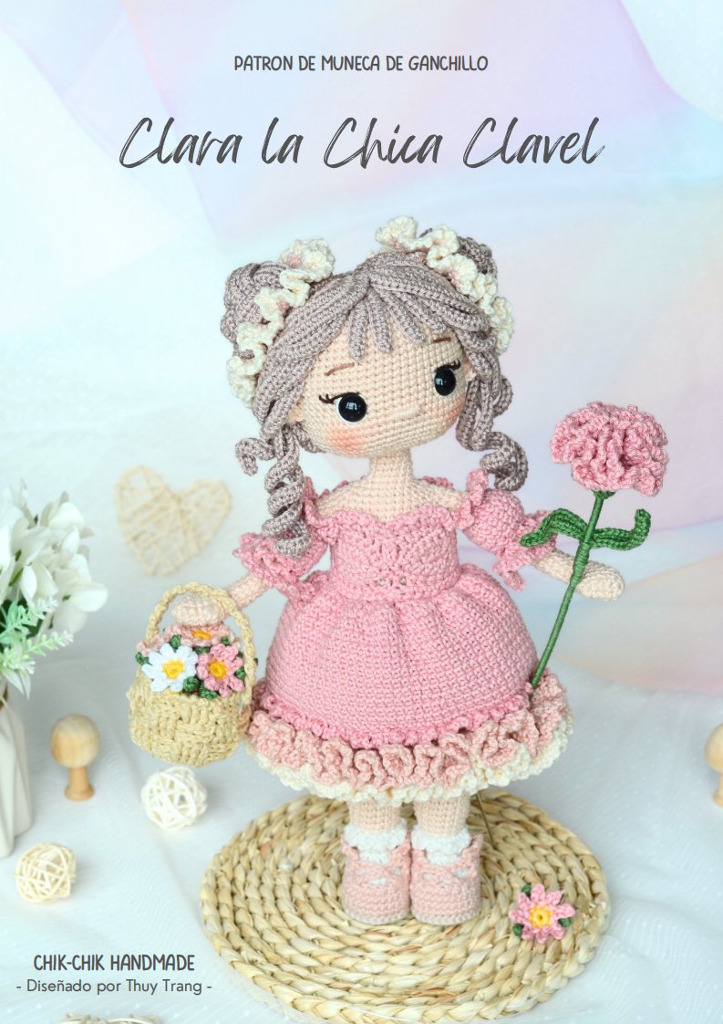 Chik-Chik Handmade - Thuỳ Trang - Clara the Carnation Girl