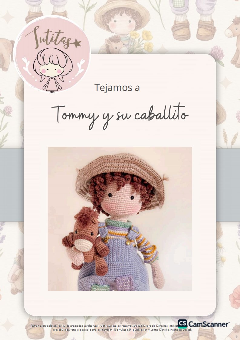 Tutitas Tejedoras - Tuti Belén -  Tommy and his little
