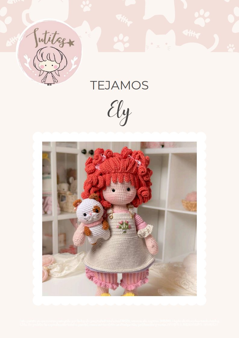 Tutitas tejedoras - Tuti Bethlehem - Daniela Inostroza Daroch - Ely Doll - Gatit