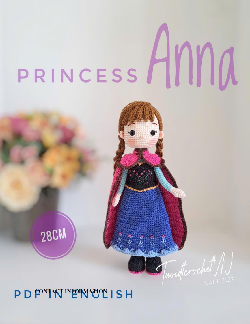Tuoidt Crochet VN - Duong Thi Tuoi - Princess Anna