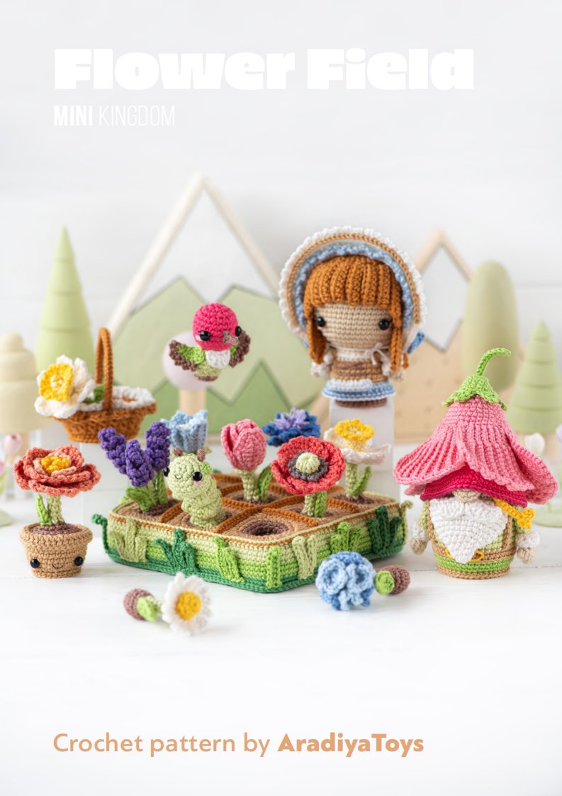 AradiyaToys - Olka Novytska - Flower Field - Mini Kingdom