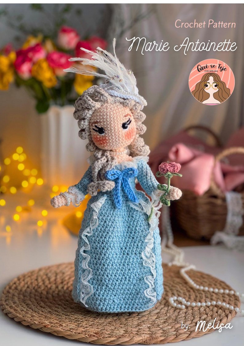 Que Se Teje Amigurumis - Melisa Valdes - Marie Antoinette