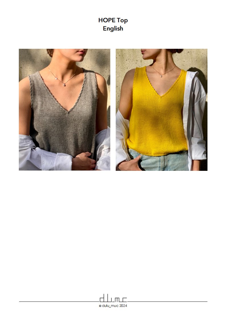 Hope Top - Gudrun Fesl