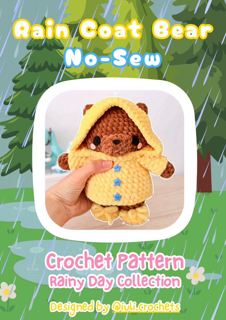 Iuli Designs - Iulia Napar - Rainy Day Bear