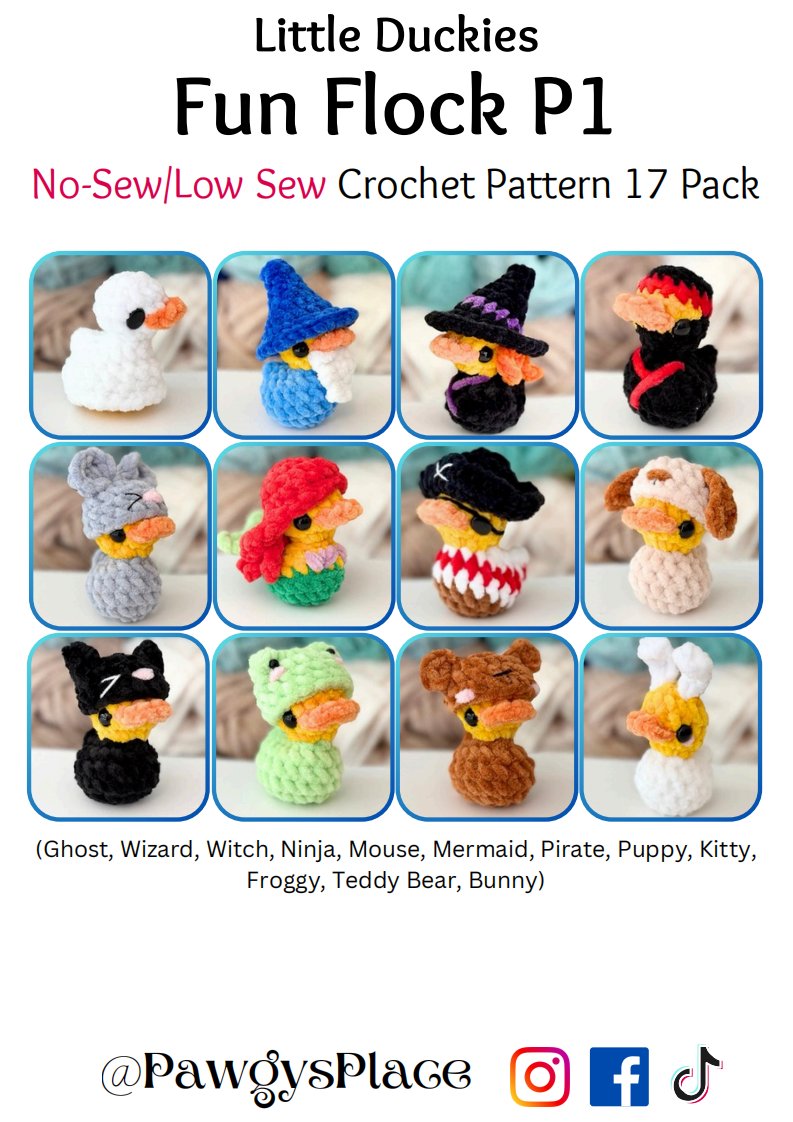 Pawgys Place - Kelly Muti - Little Duckies Fun Flock 17 Pack1